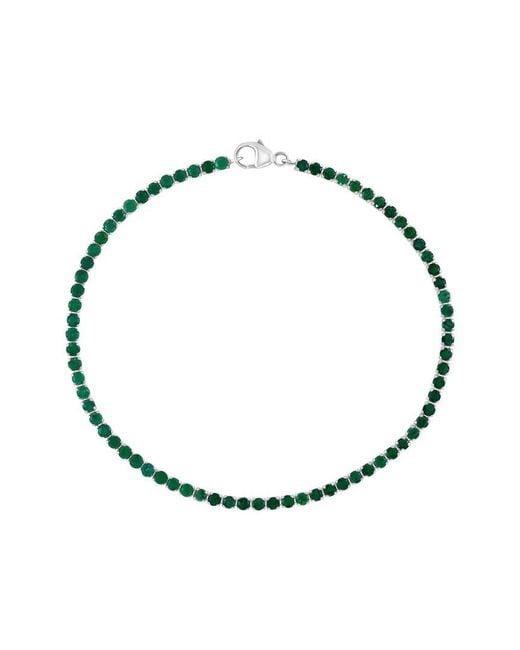 Effy Fine Jewelry Metallic 14K 2.33 Ct. Tw. Emerald Bracelet