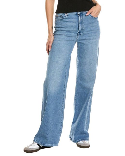 7 For All Mankind Blue Ultra High Rise Jo Jean