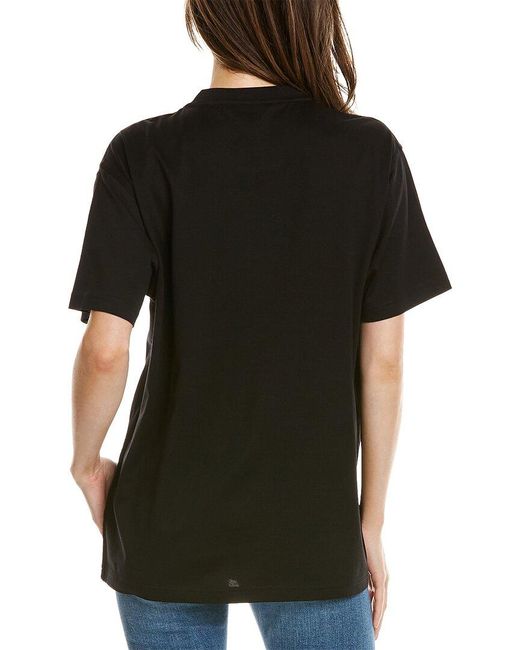 Burberry Black Oak Leaf Crest T-shirt