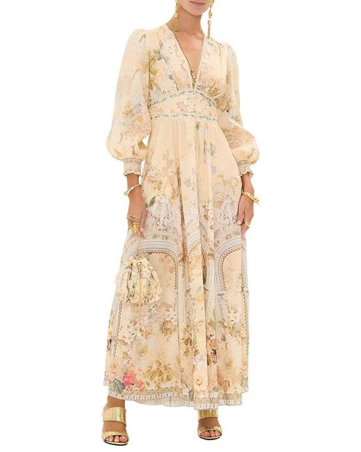 VIBI Natural Maxi Dress