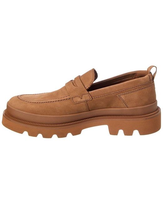 Clarks Brown Badell Step Leather Loafer for men