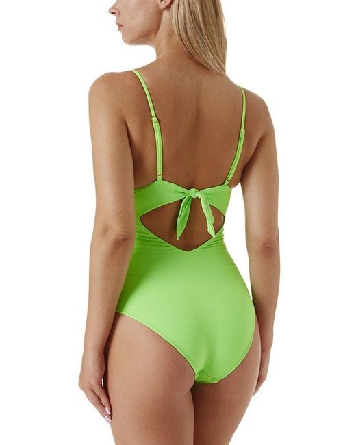 Melissa Odabash Green Seychelles One-Piece
