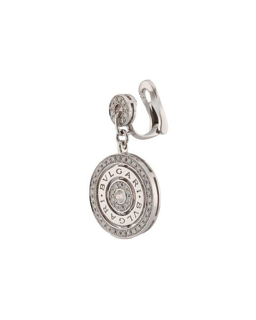BVLGARI White Astrale 18K 1.50 Ct. Tw. Diamond Earrings