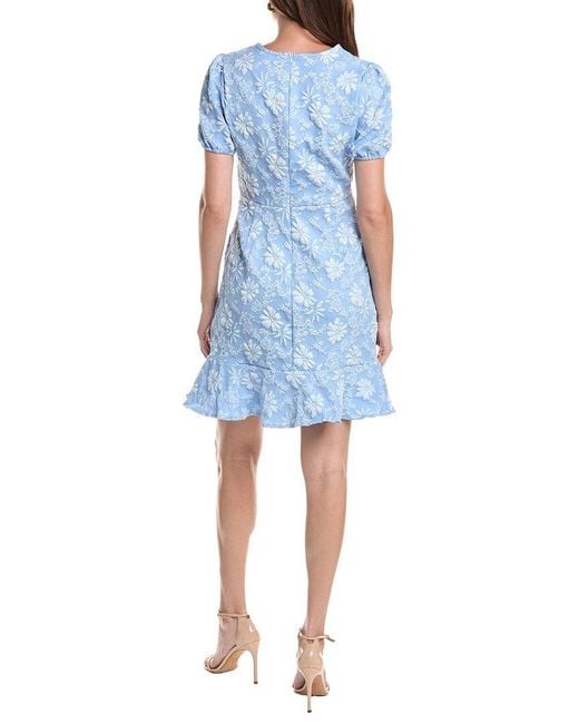 IPPONELLI Blue Mini Dress