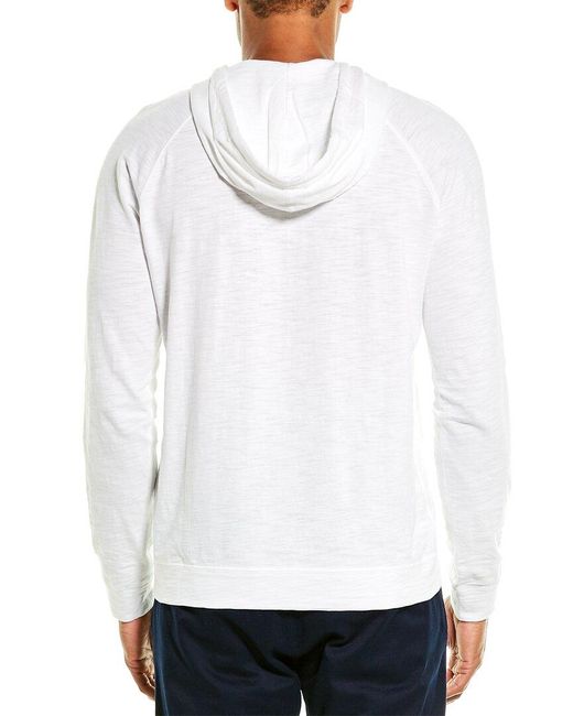 Vince White Pullover Hoodie for men