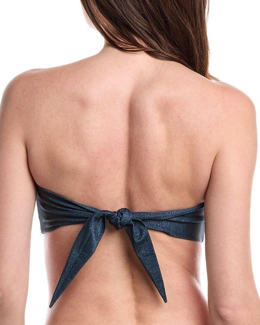 PQ Swim Blue Detail Bandeau