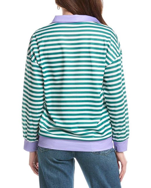 Madison Miles Blue Sweatshirt