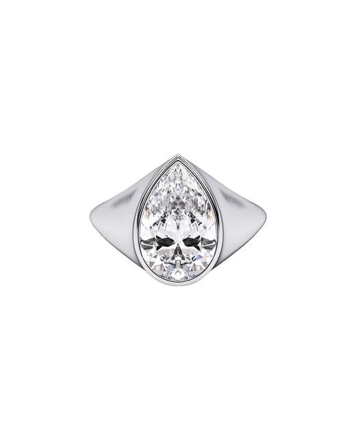 Lab Grown Diamonds White 14K 3.00 Ct. Tw. Lab-Grown Diamond Ring