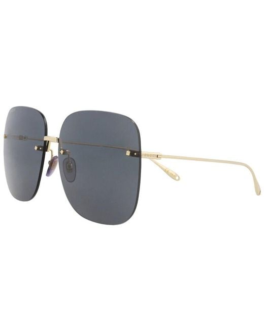 Gucci Black 65Mm Sunglasses