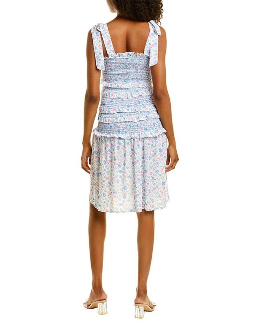 Moonsea Blue Mini Dress