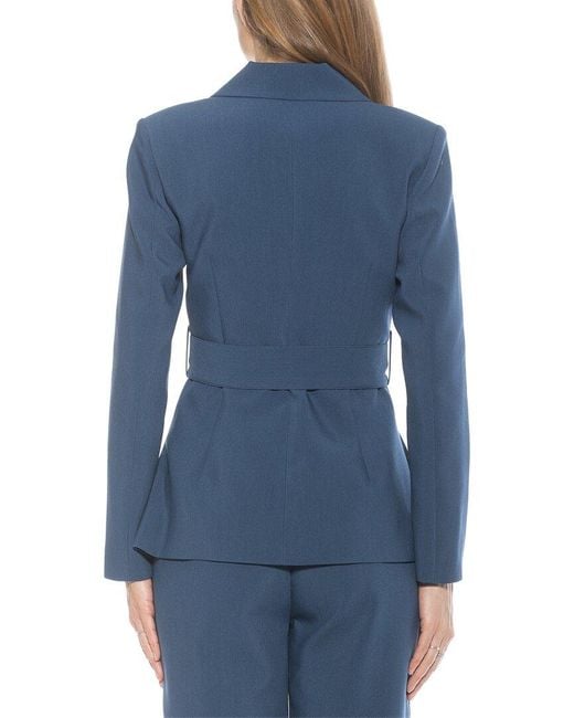 Alexia Admor Blue Janna Blazer