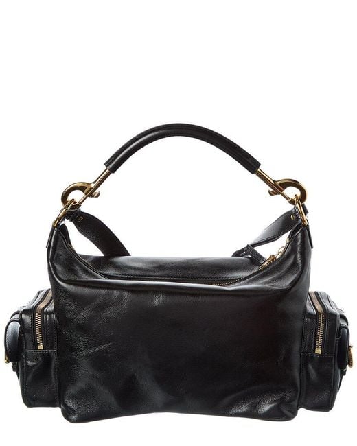 Chloé Black Medium Double Carry Leather Shoulder Bag