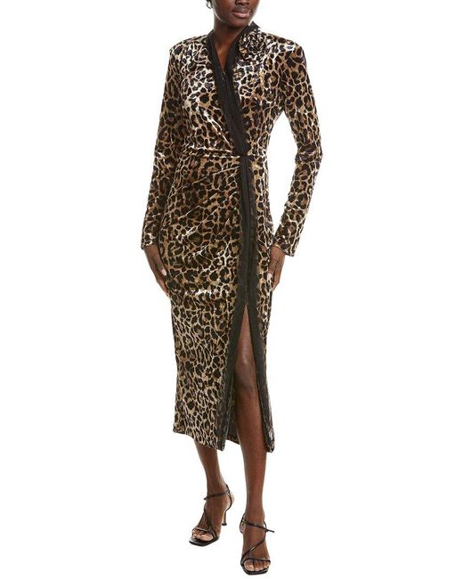 BURRYCO Black Embellished Maxi Dress
