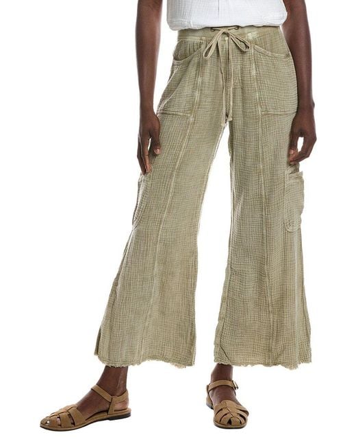 XCVI Natural Rizal Wide Leg Pant