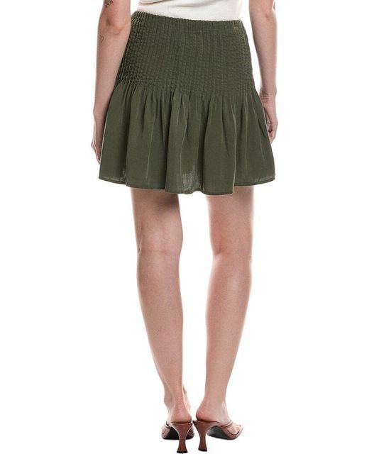 Bella Dahl Green Mini Skirt