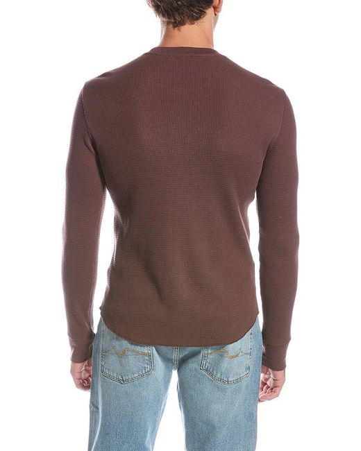 Vince Purple Thermal Top for men