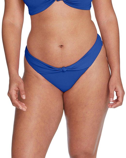 Robin Piccone Blue Olivia Bikini Bottom
