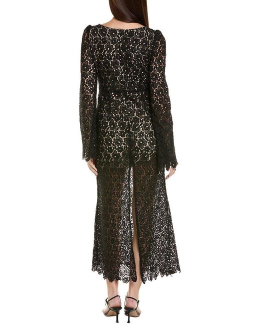 Beulah London Black Maxi Dress