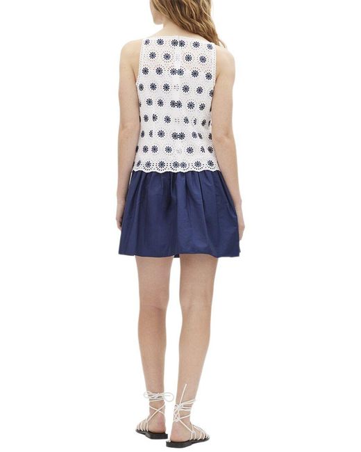 Tanya Taylor Blue Grace Dress