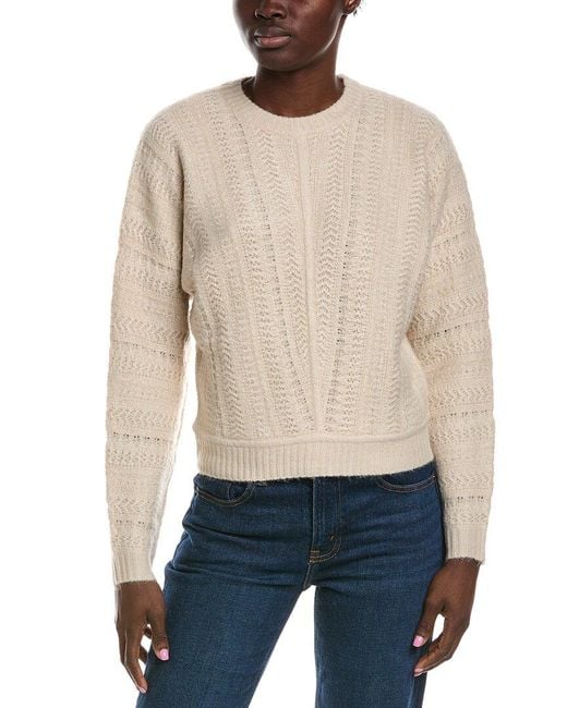 Splendid Natural Delaney Crew Sweater