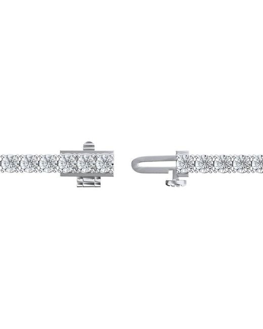 Lab Grown Diamonds White 14K 5.00 Ct. Tw. Lab-Grown Diamond Tennis Bracelet