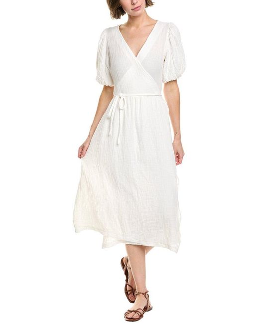 To My Lovers White Midi Dress