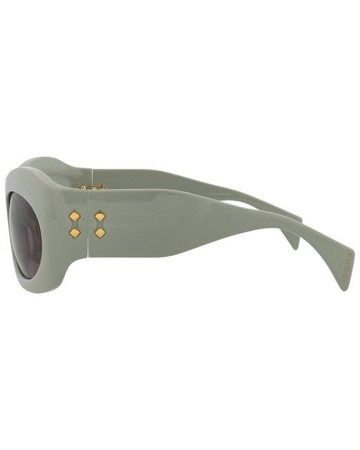 Gucci Gray 55Mm Sunglasses for men