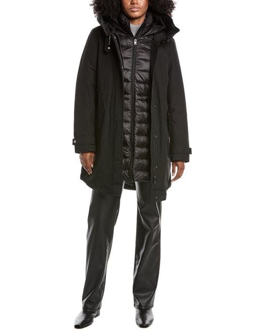 Woolrich Black Authentic 3-In-1 Down Parka