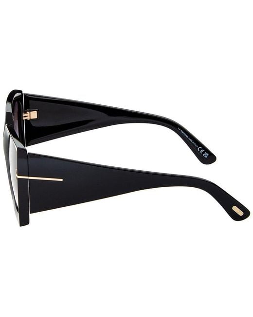 Tom Ford Black Jacquetta 54Mm Sunglasses