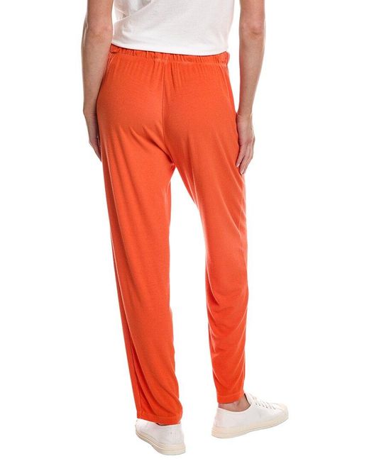 Electric and Rose Orange Aries Ribbed Pant
