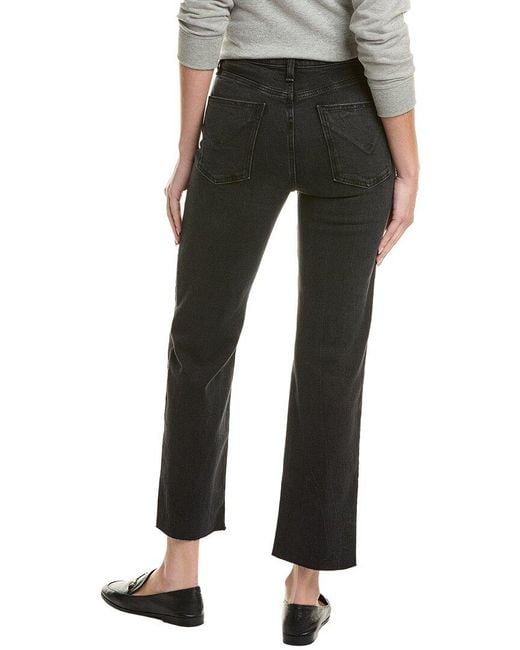 Hudson Black Remi Fade To Straight Ankle Jean