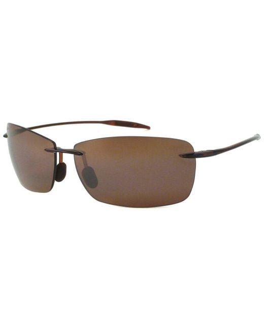 Maui Jim Brown Lighthouse Polarized Sunglasses for men