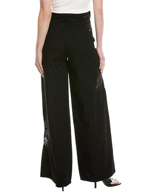 Rag & Bone Black Featherweight Sofie High-Rise Jean