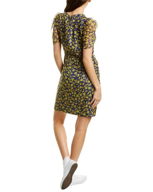 shoshanna blue dress