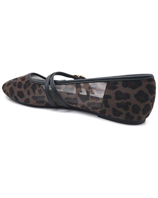 Kenneth Cole Black Mackenzie Mesh Flat
