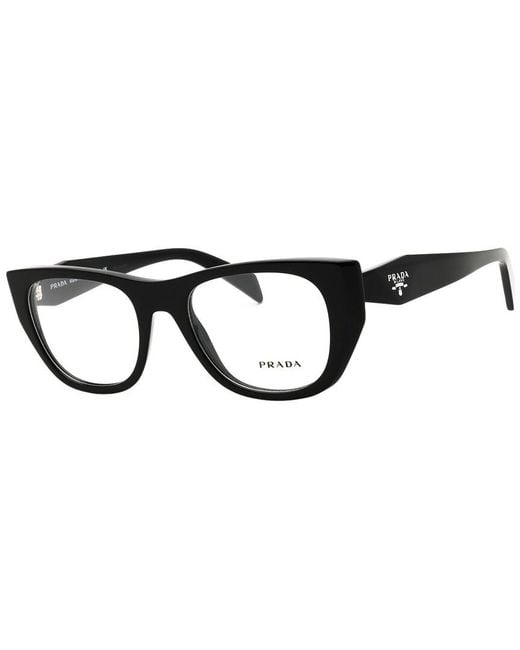 Prada Black 0Pr A18V 50Mm Optical Frames