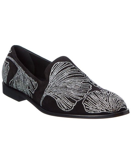 Giuseppe Zanotti Flavio Suede Loafer in 
