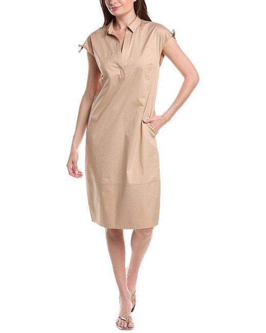 Peserico Natural Midi Dress