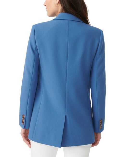 J.McLaughlin Blue Mercia Blazer