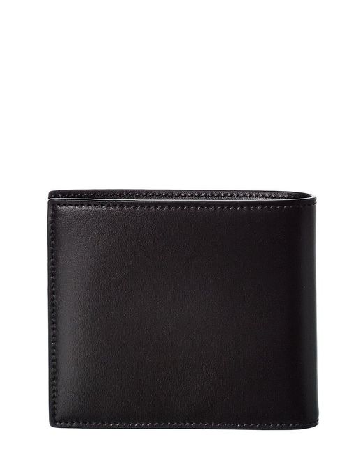 Saint Laurent Black Tiny Monogram Leather Bifold Wallet for men