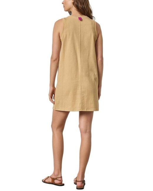 Lilla P Natural Center Seam Tank Dress