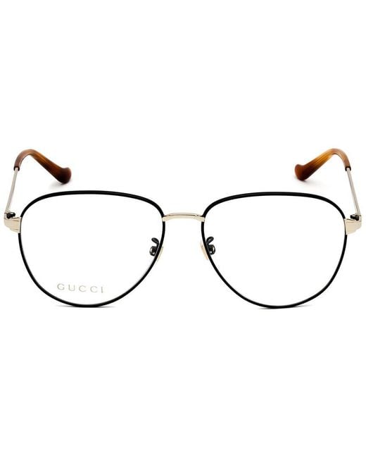 Gucci Metallic Gg0577Oa 57Mm Optical Frames