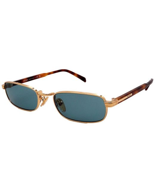 Prada Blue Prb54S 54Mm Sunglasses for men