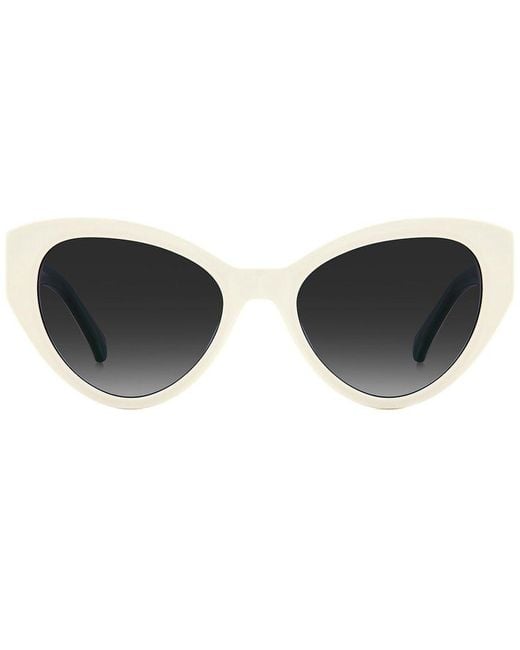 Kate Spade Green White Cat Eye Sunglasses