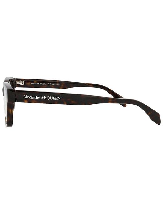 McQueen Brown Am0345o 55mm Optical Frames for men