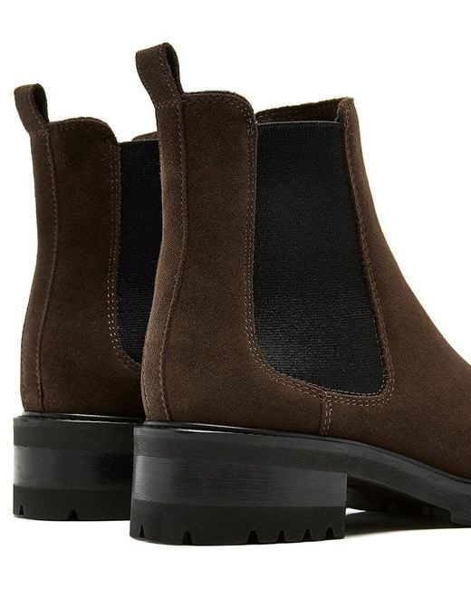 La Canadienne Brown Cosner Waterproof Suede Bootie