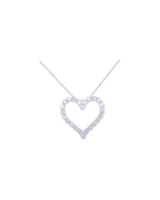 Diana M White Fine Jewelry 18k 3.30 Ct. Tw. Diamond Necklace