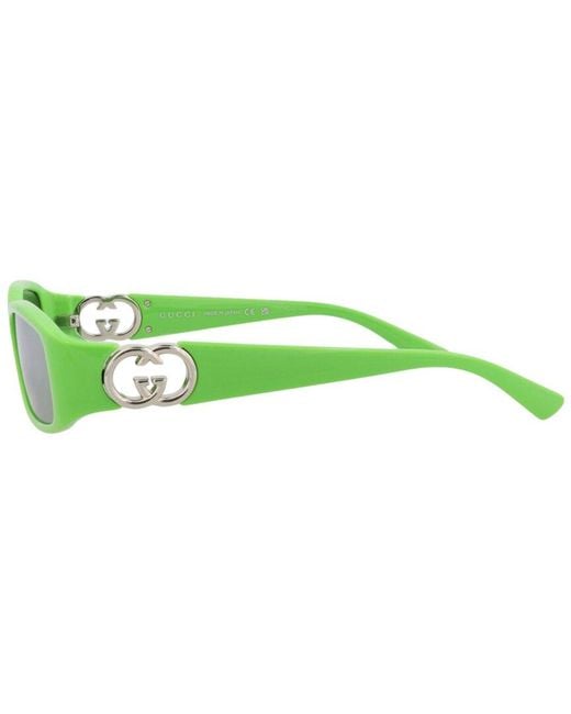 Gucci Green Gg1661S 54Mm Sunglasses