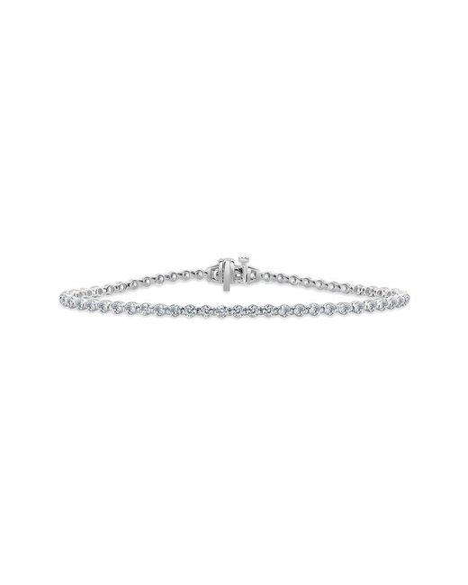 Sabrina Designs White 14k 2.90 Ct. Tw. Diamond Tennis Bracelet