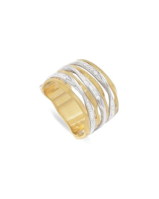 Marco Bicego White Marrakech 18K Diamond Ring